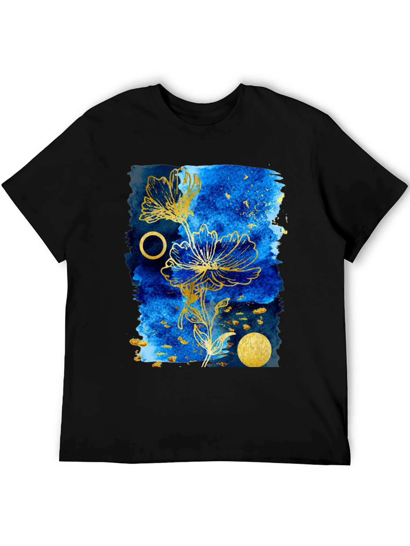 Floral Galaxy Print Tee