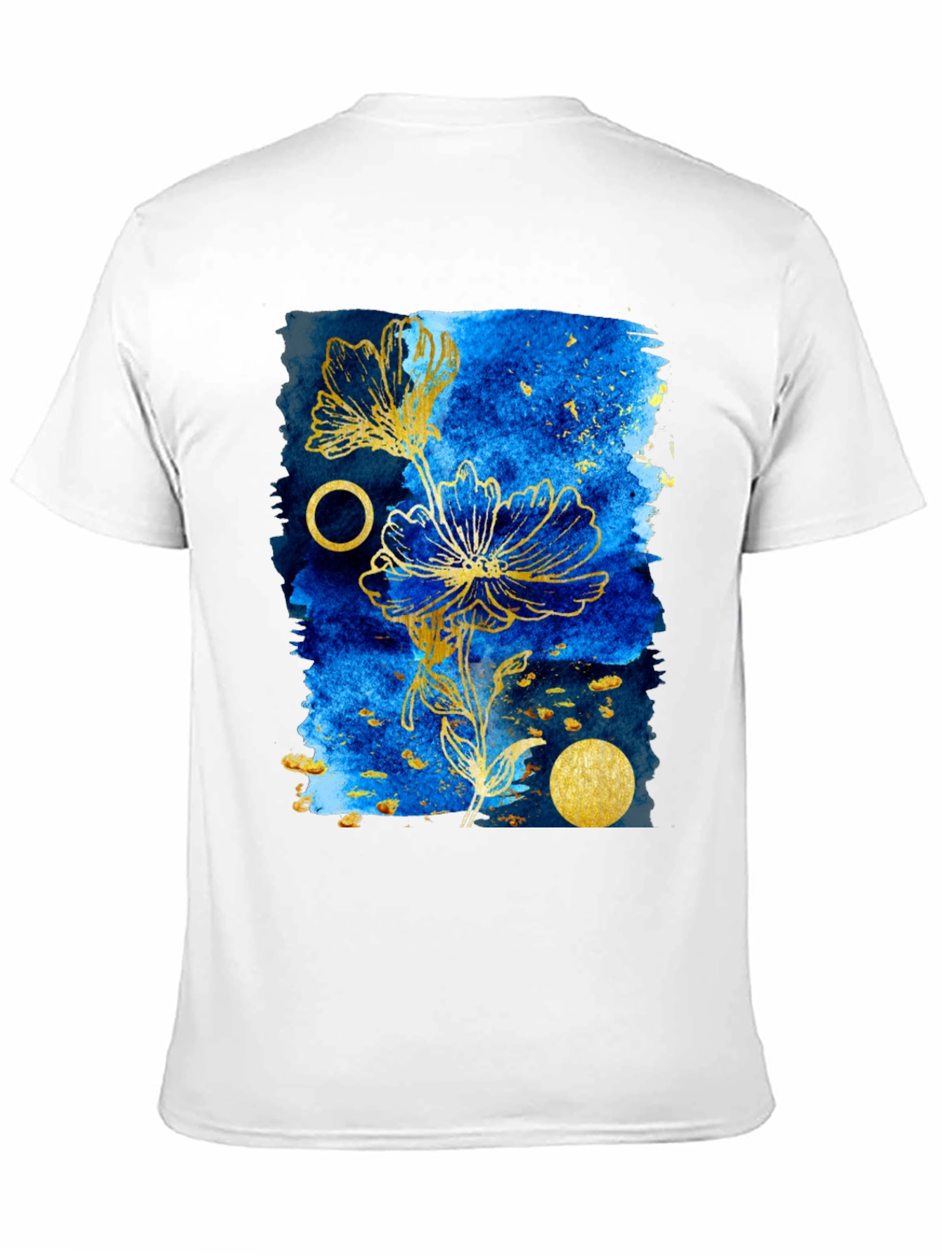 Floral Galaxy Print Tee