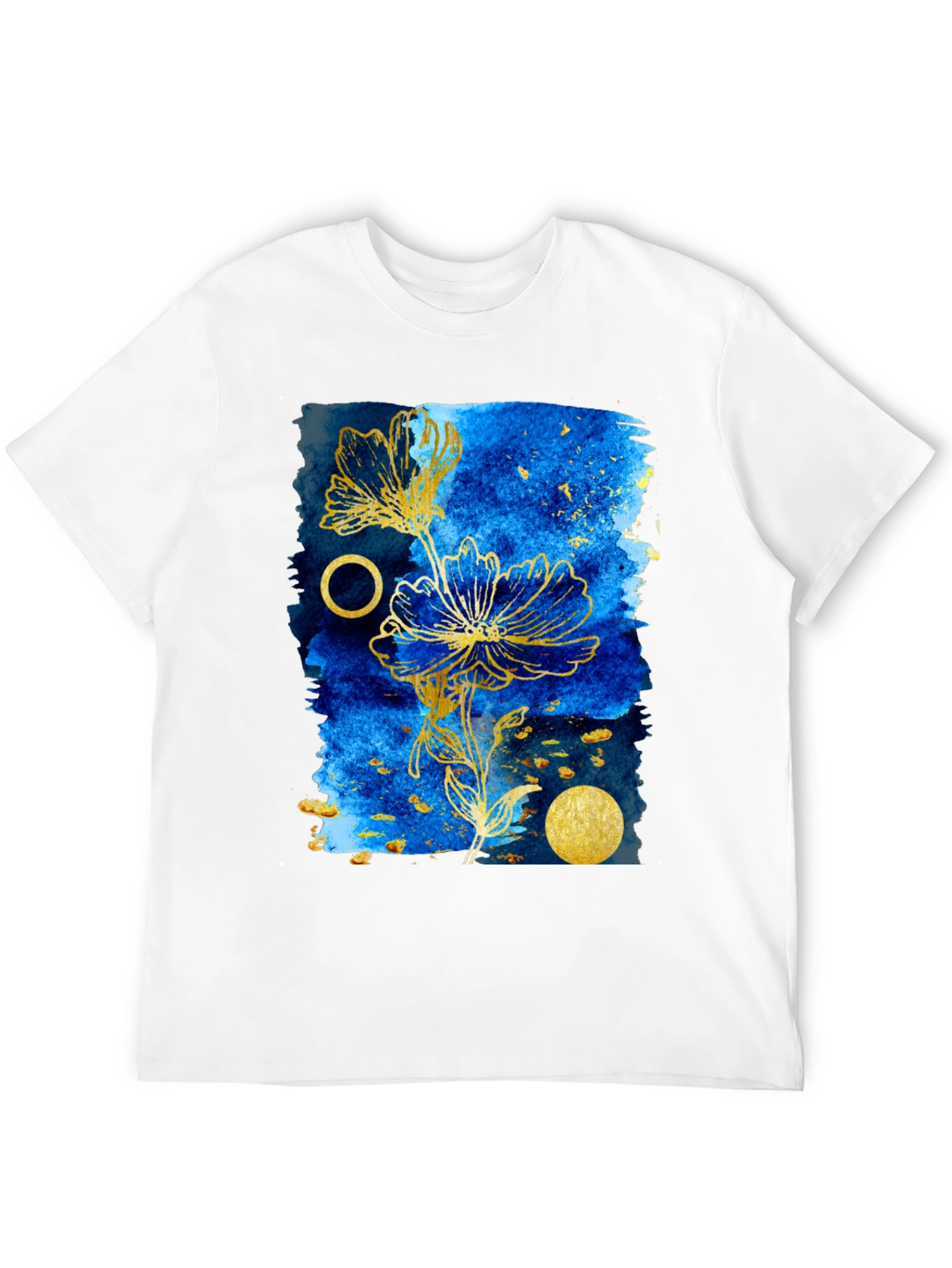 Floral Galaxy Print Tee