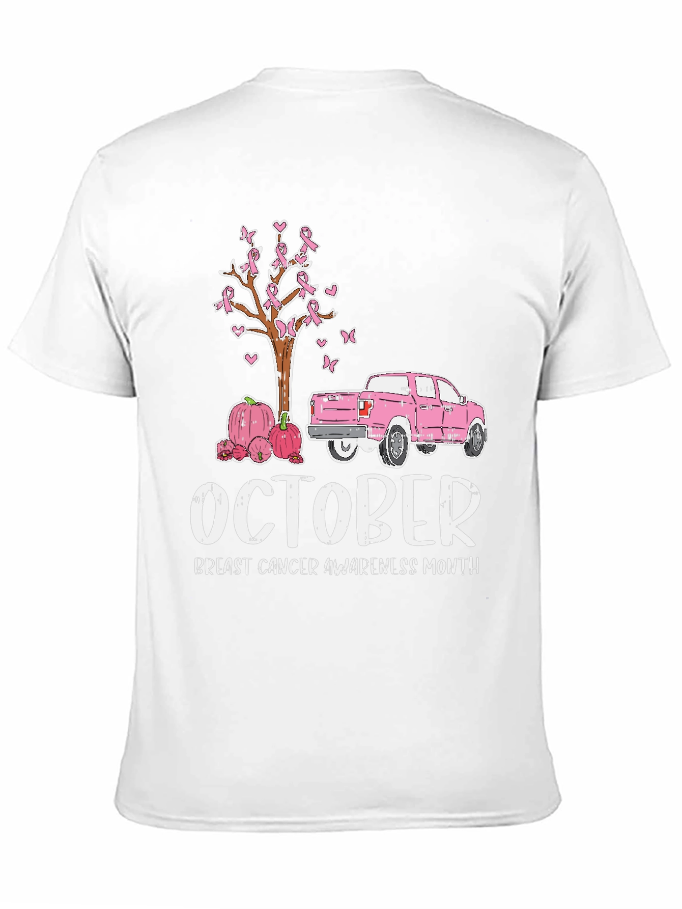 October Breast Cancer Awareness Month Graphic Tee