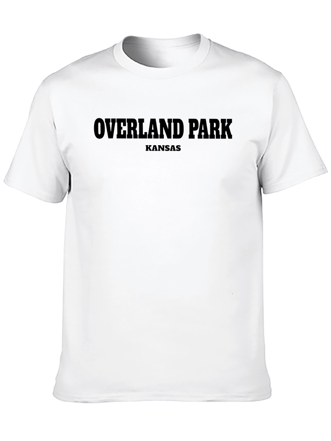 Overland Park Kansas Black T-Shirt