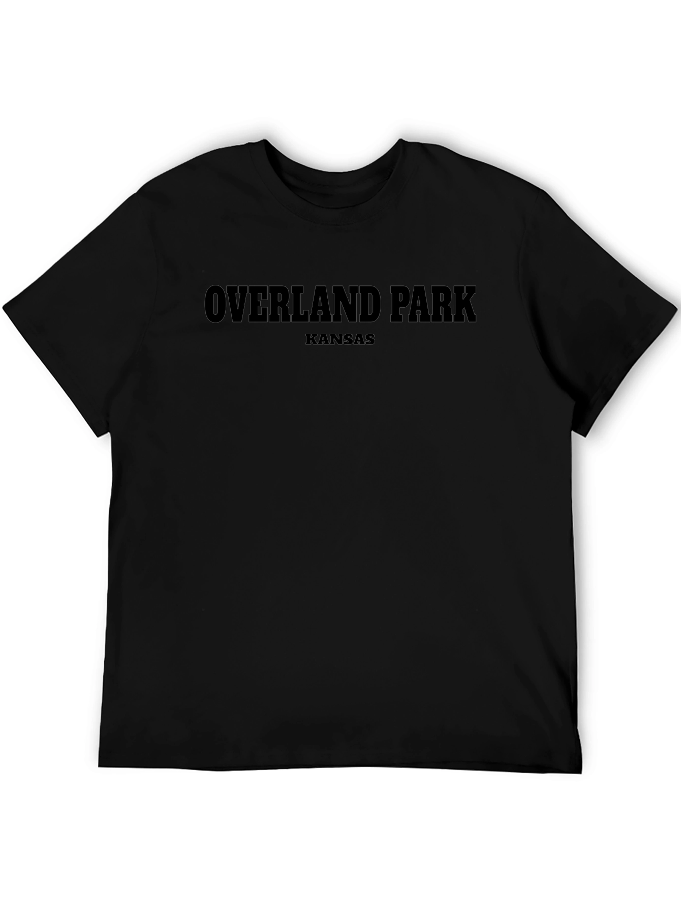 Overland Park Kansas Black T-Shirt