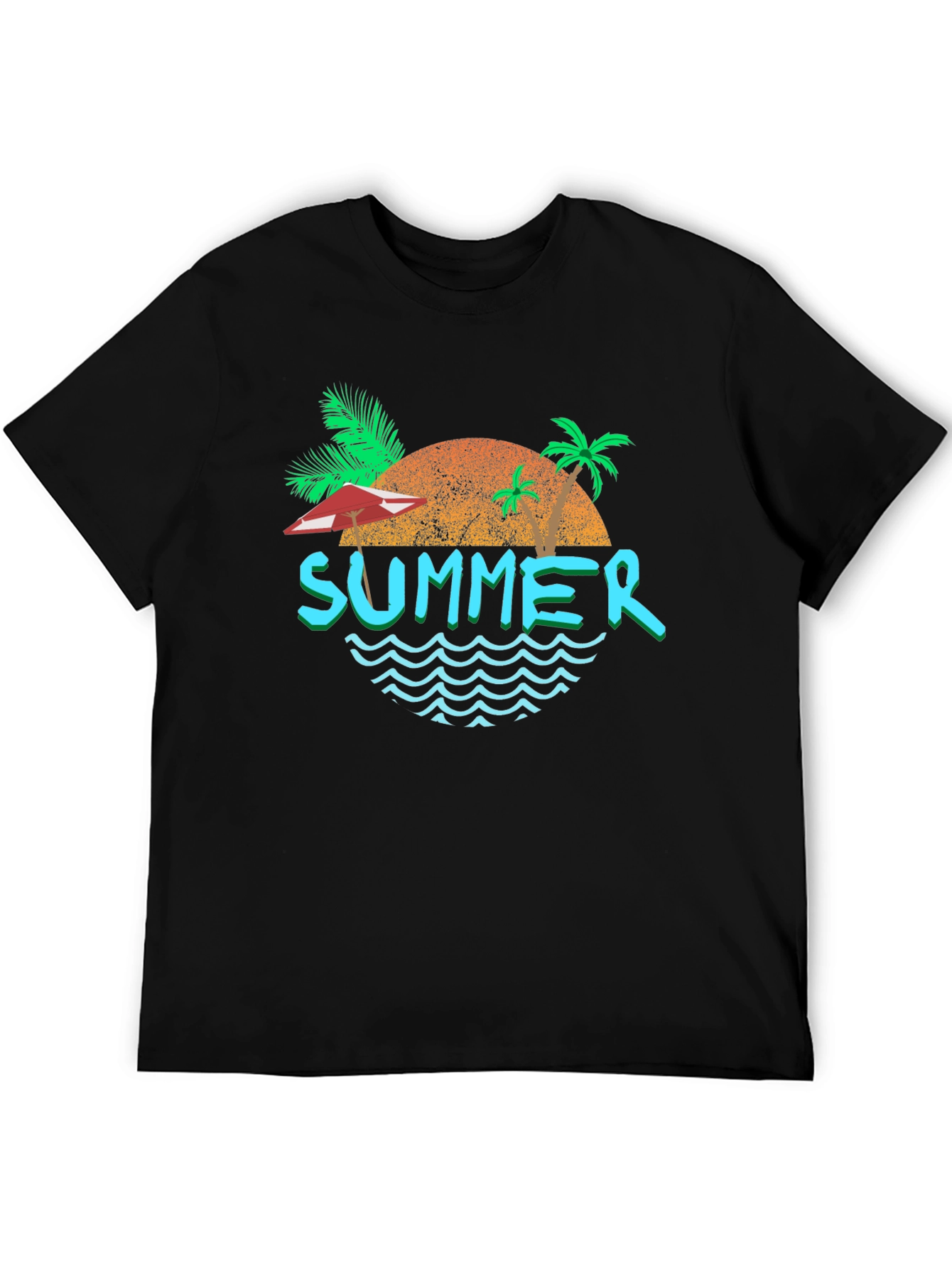 Summer Vibes Graphic T-Shirt - Relaxed Fit