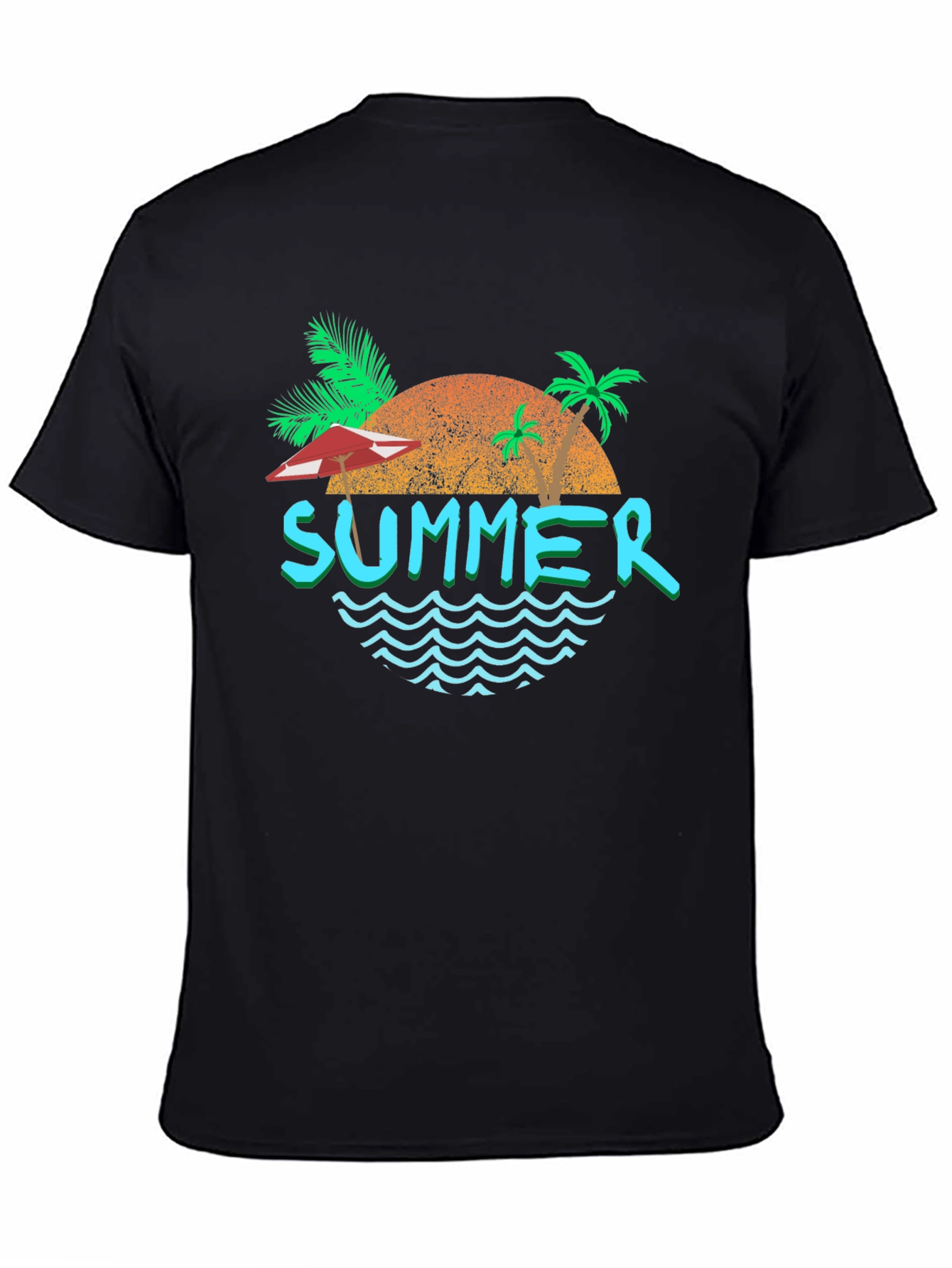 Summer Vibes Graphic T-Shirt - Relaxed Fit