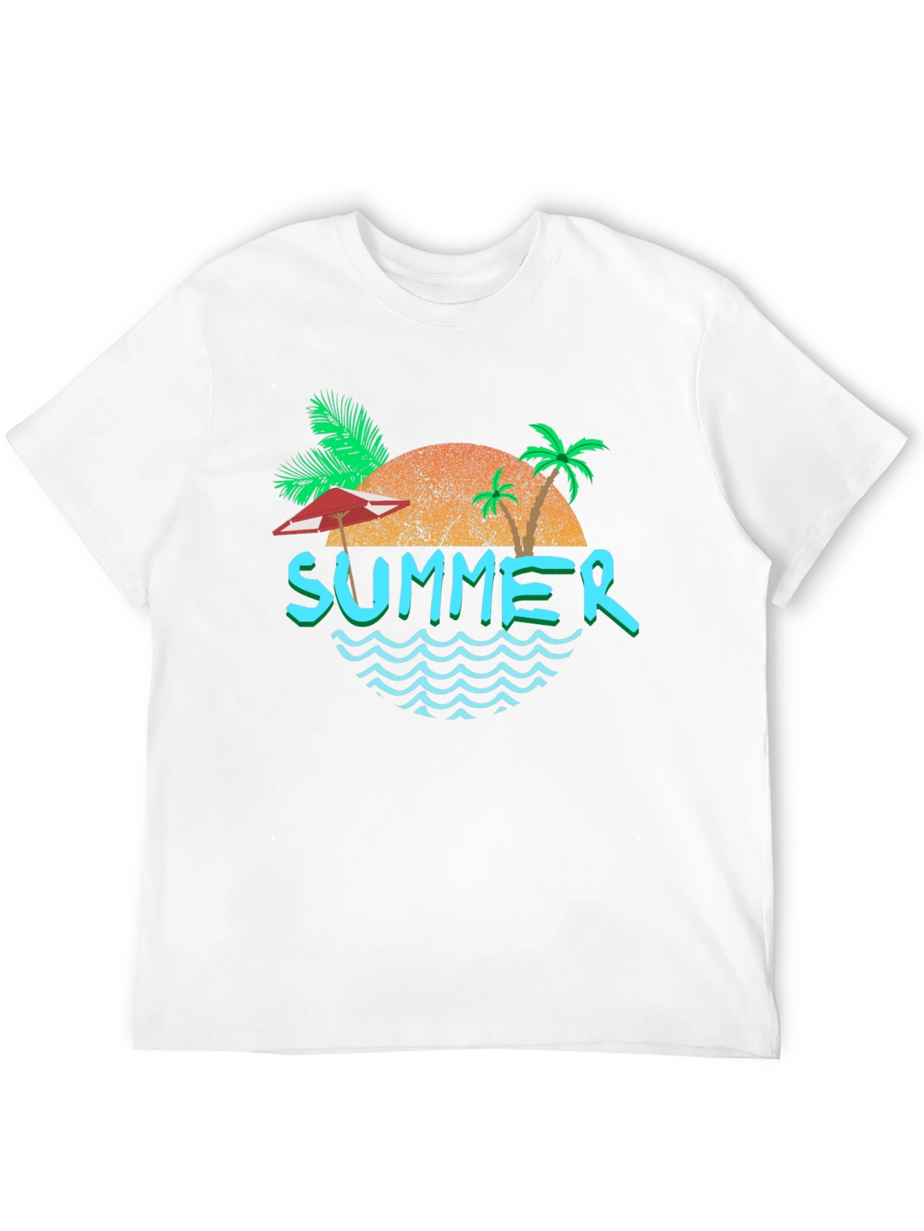 Summer Vibes Graphic T-Shirt - Relaxed Fit