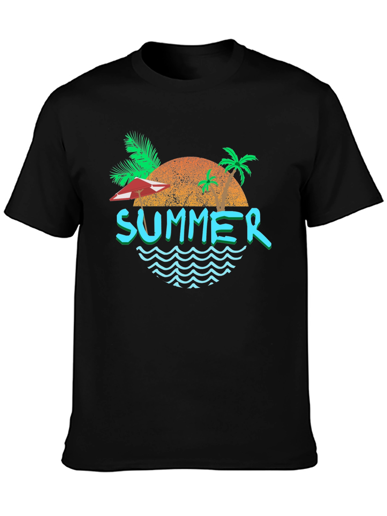 Summer Vibes Graphic T-Shirt - Relaxed Fit