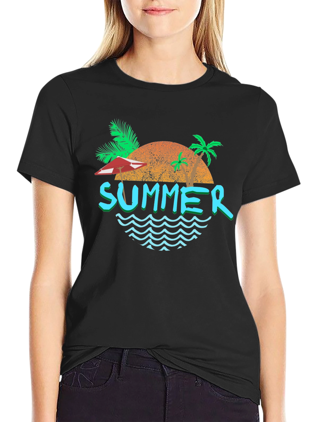 Summer Vibes Graphic T-Shirt - Relaxed Fit