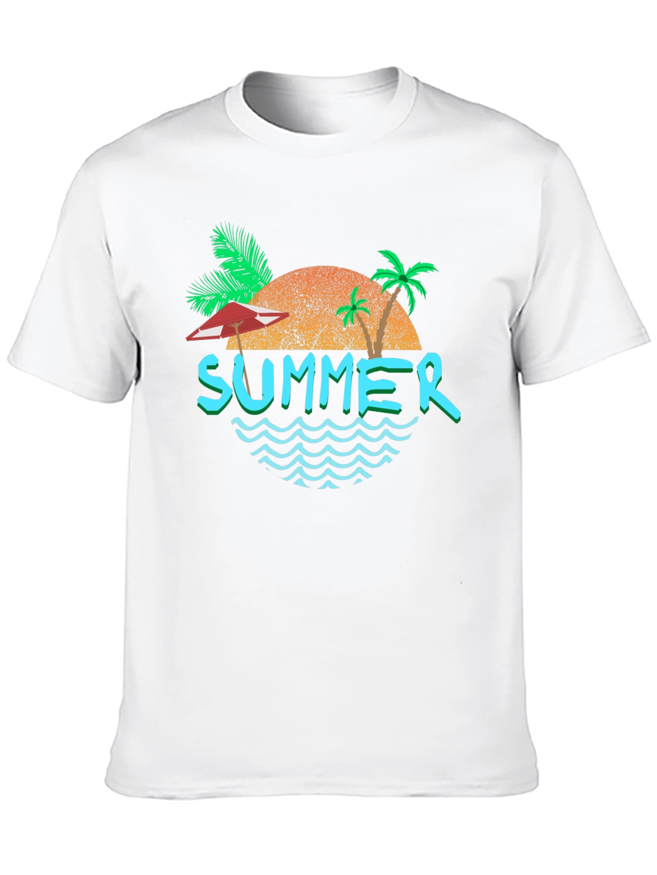Summer Vibes Graphic T-Shirt - Relaxed Fit