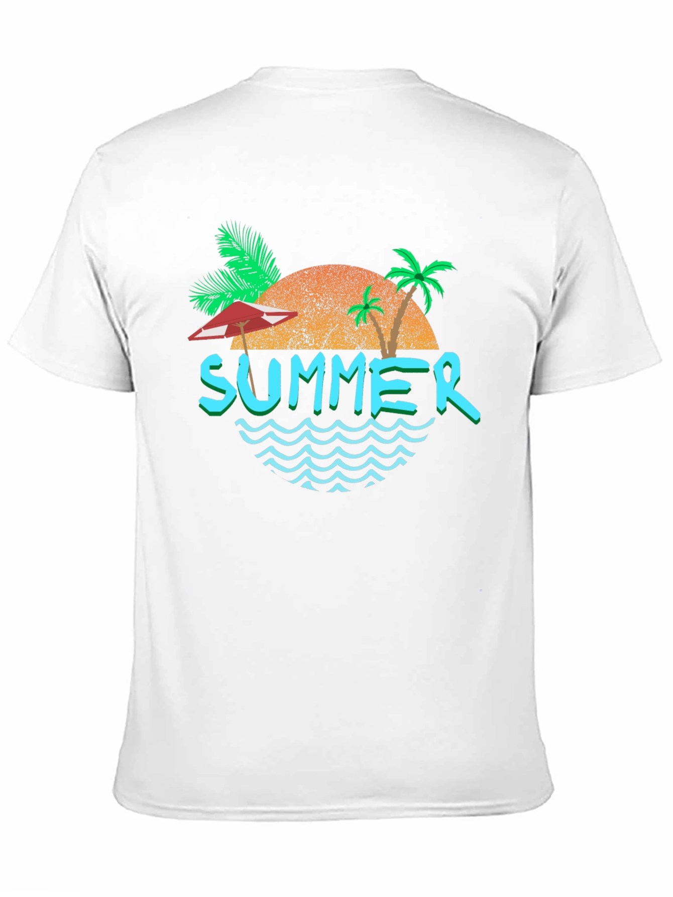 Summer Vibes Graphic T-Shirt - Relaxed Fit