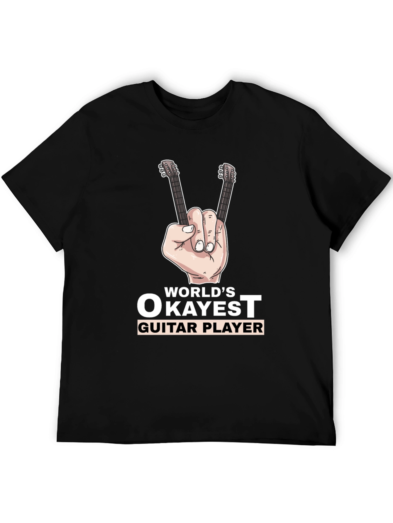 Worlds Okayest Guitar Player T-Shirt