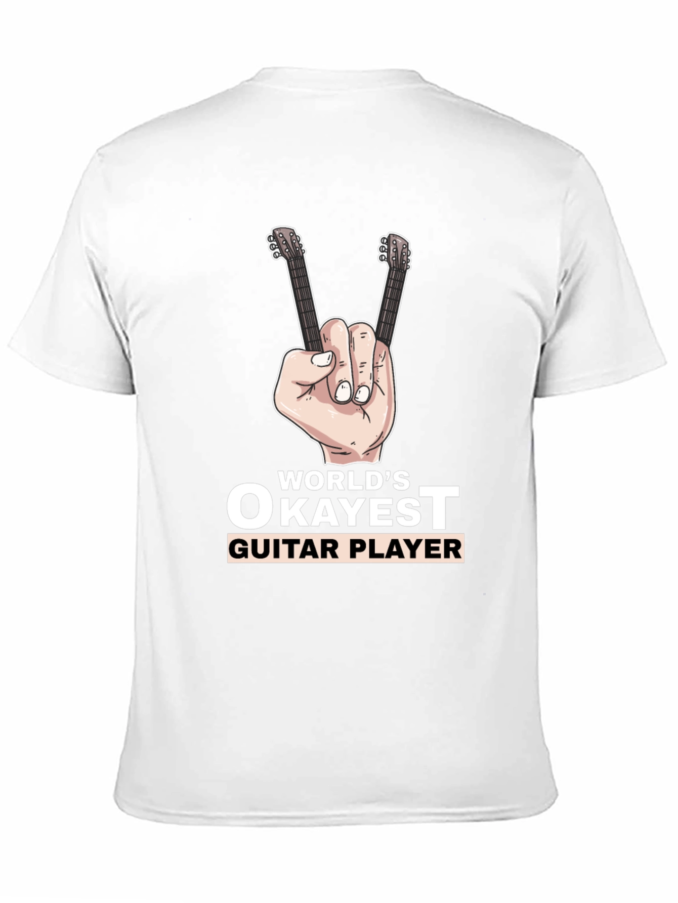 Worlds Okayest Guitar Player T-Shirt
