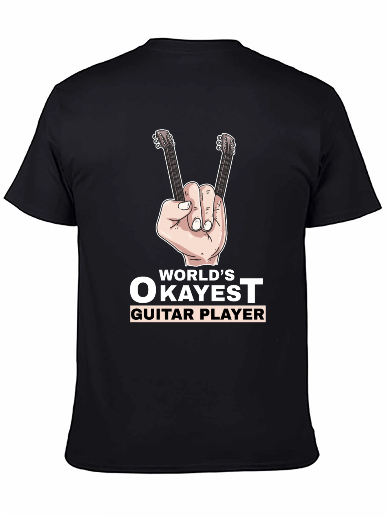 Worlds Okayest Guitar Player T-Shirt