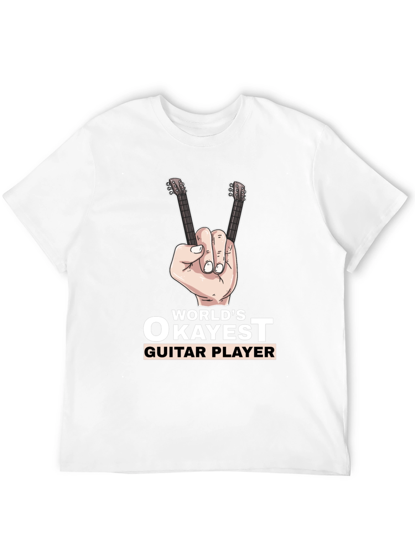 Worlds Okayest Guitar Player T-Shirt