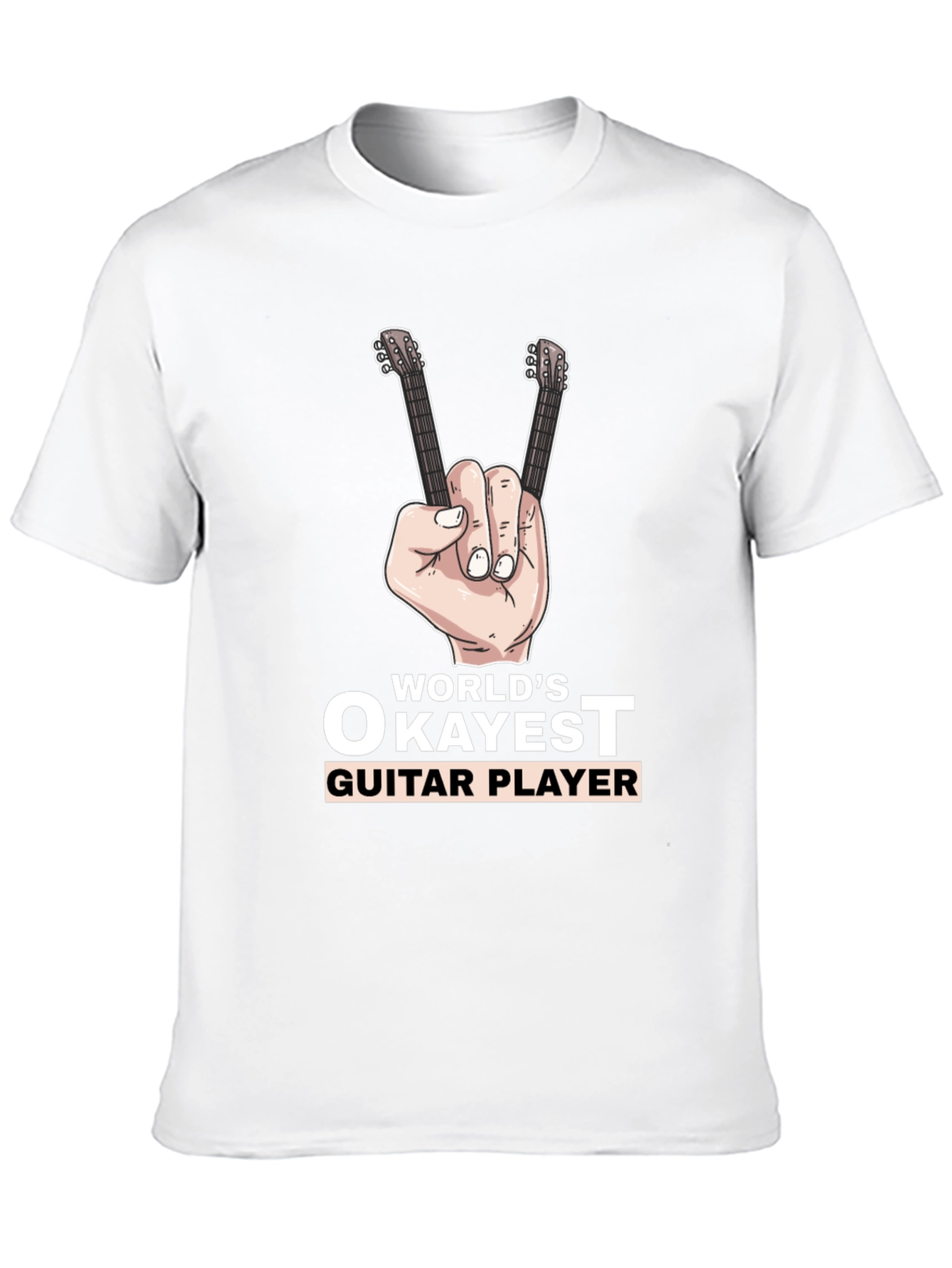 Worlds Okayest Guitar Player T-Shirt