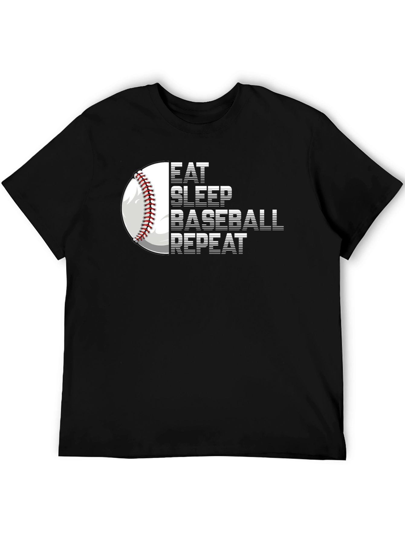 Eat Sleep Baseball Repeat T-Shirt