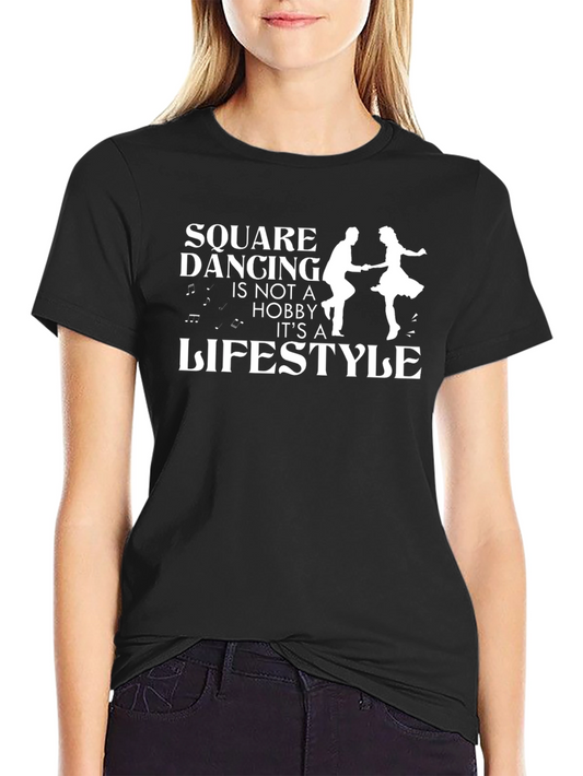 Square Dancing Lifestyle Graphic Tee