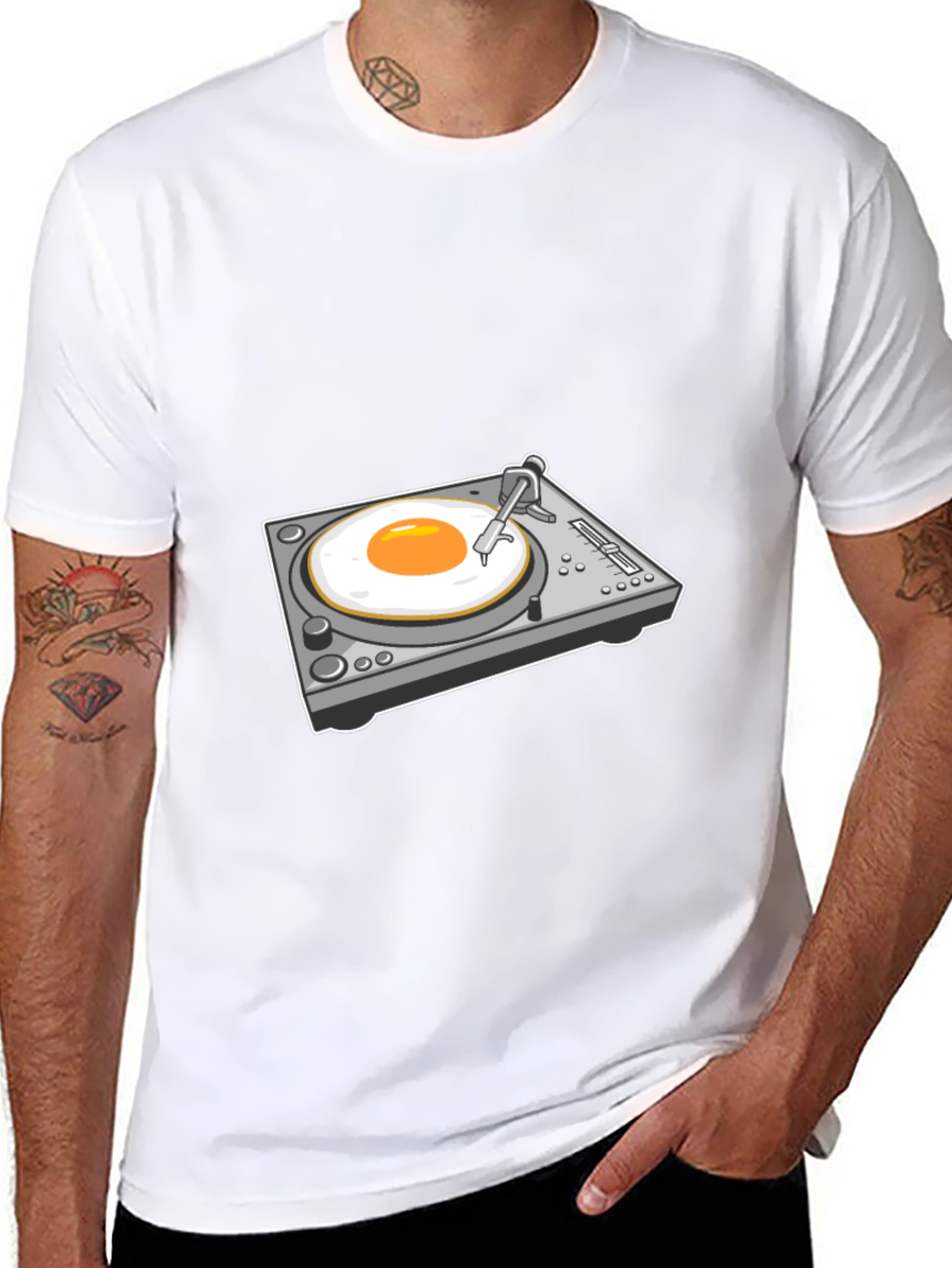 Egg-cellent Turntable T-Shirt