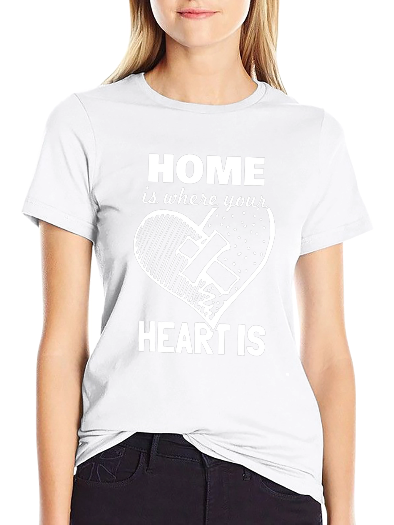 Home is Where Your Heart Is Graphic Tee