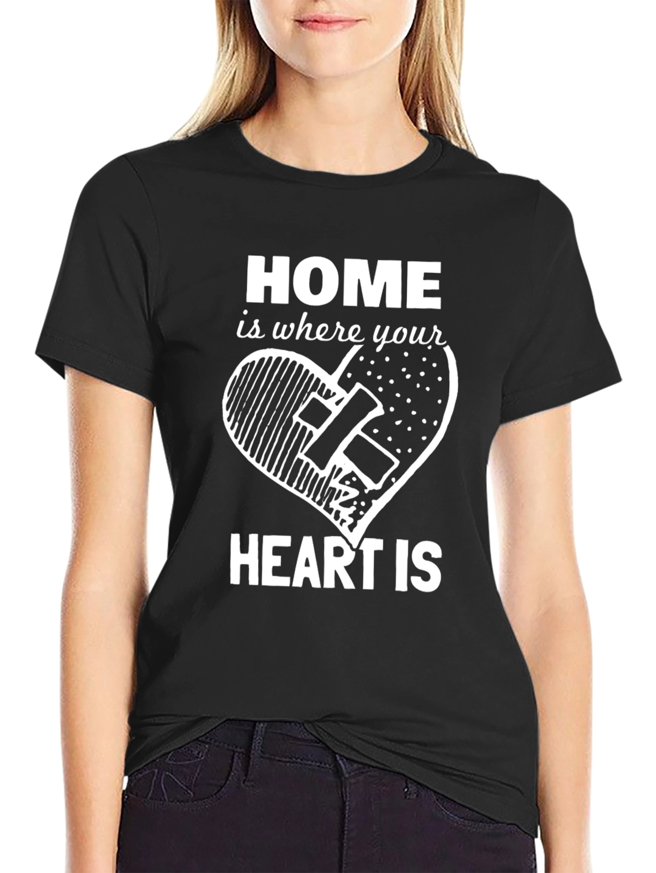 Home is Where Your Heart Is Graphic Tee
