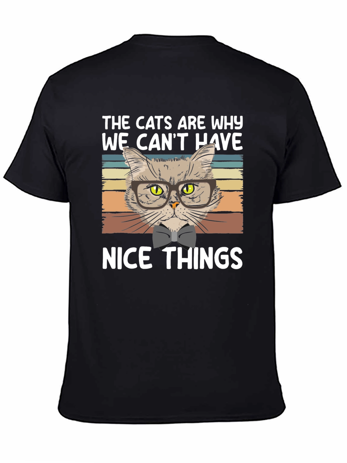 Funny Cat T-Shirt - Nice Things Design