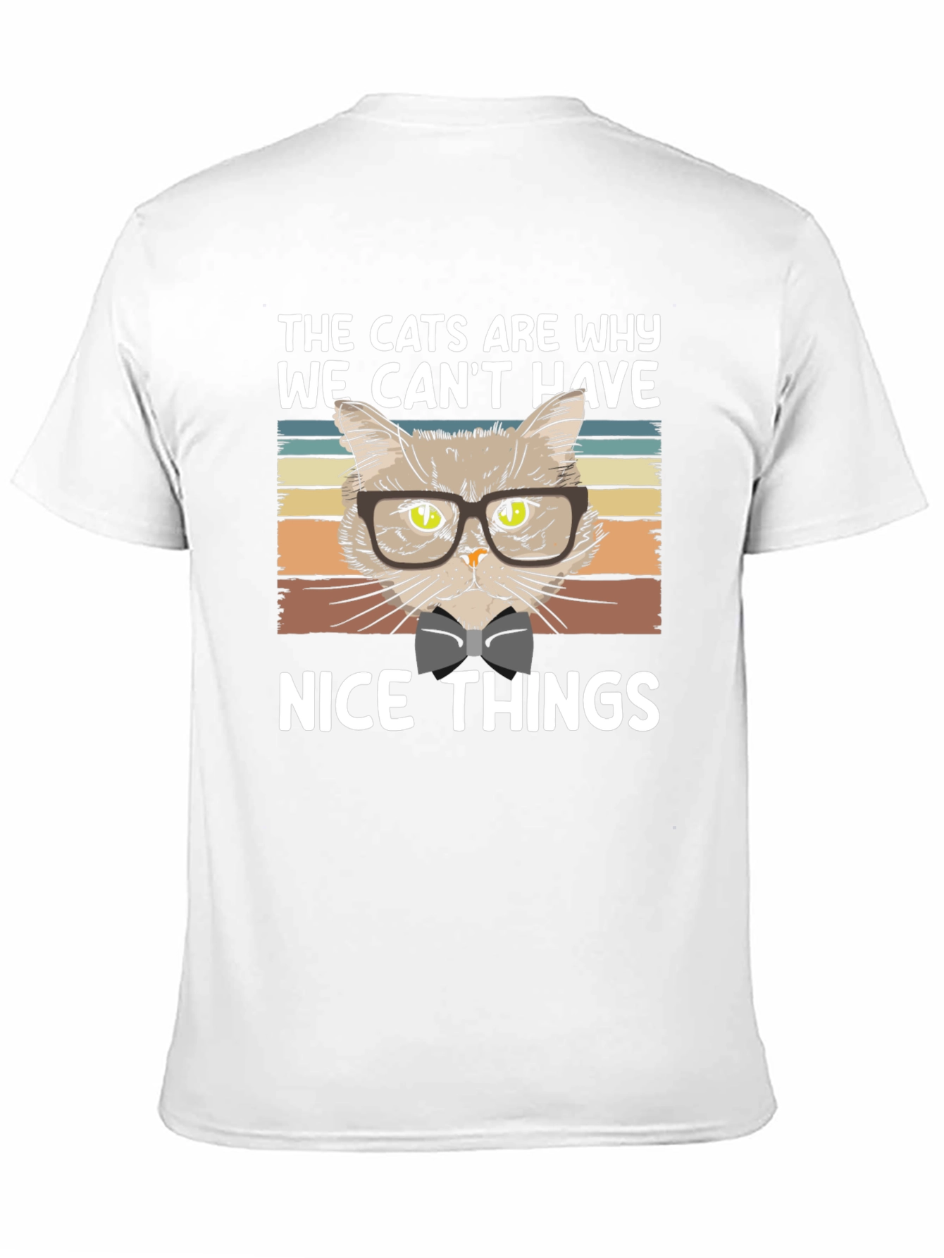 Funny Cat T-Shirt - Nice Things Design