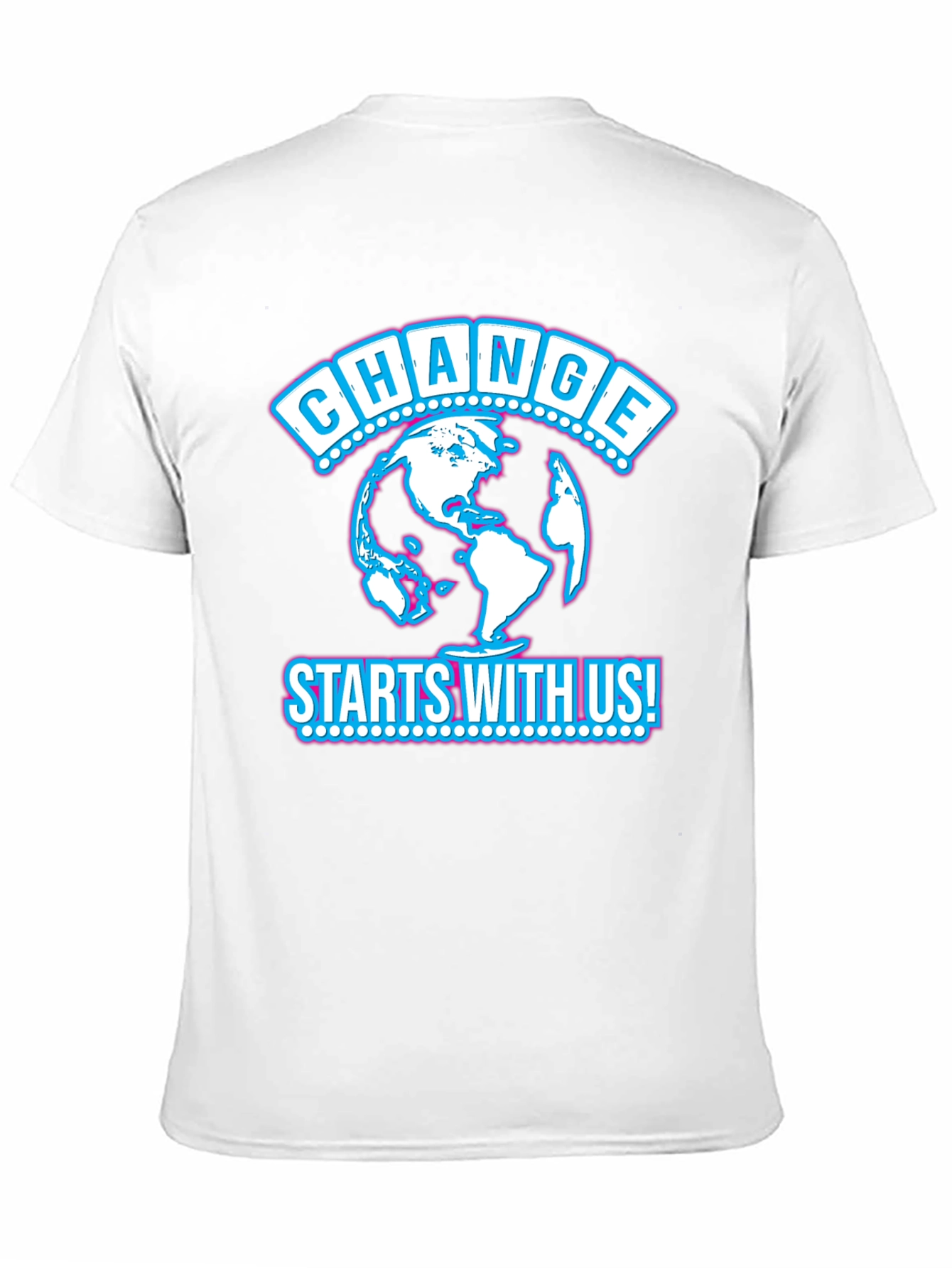Change Starts With Us Black T-Shirt