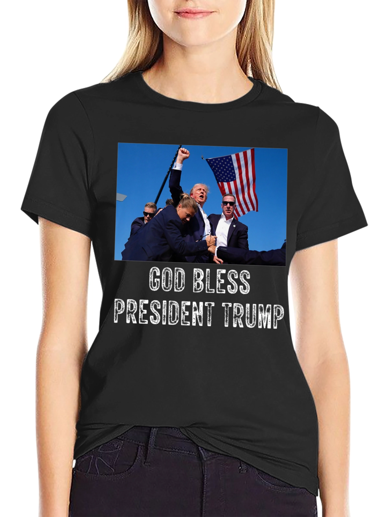 God Bless President Trump T-Shirt