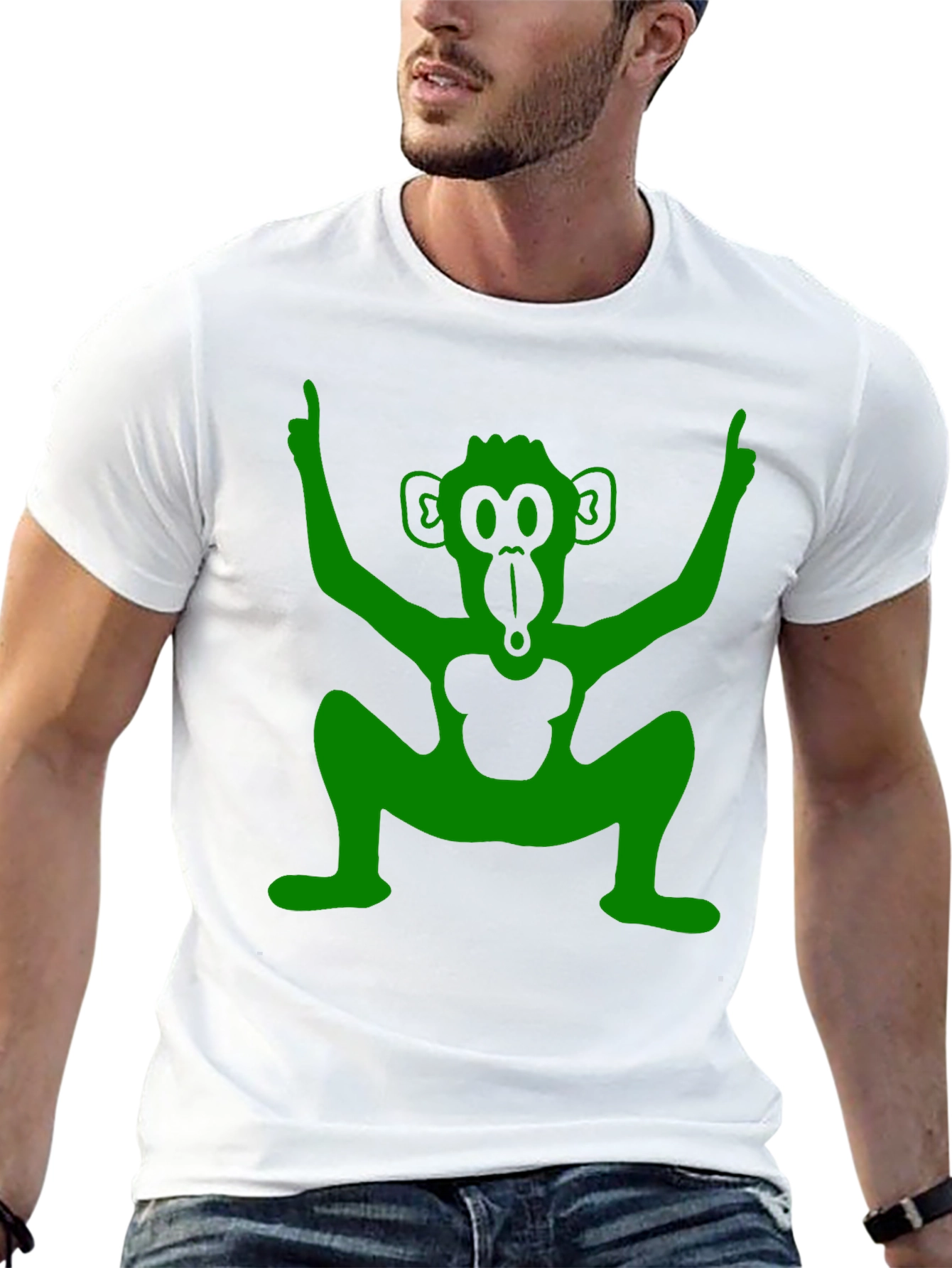 Funky Monkey Graphic Tee - Black T-Shirt