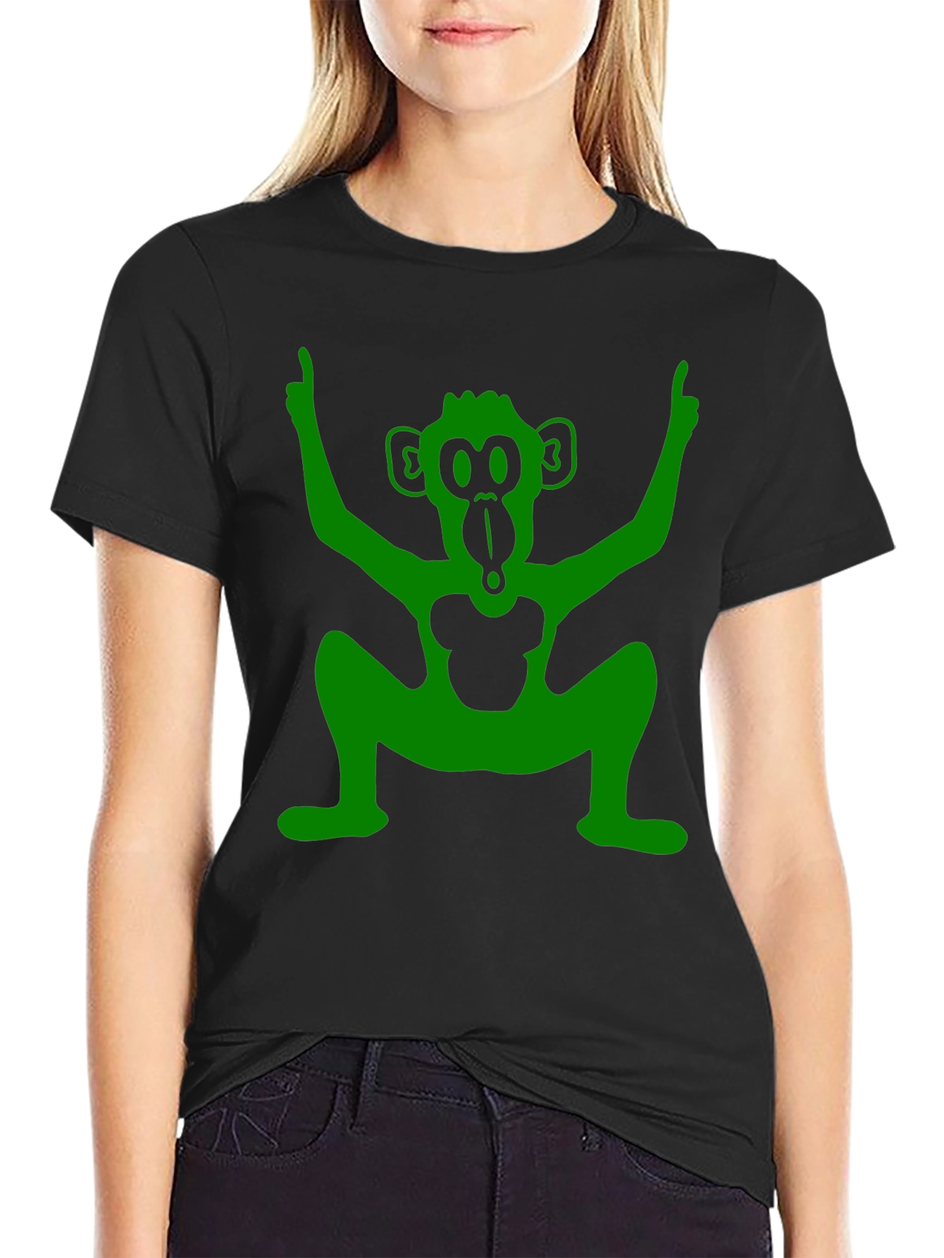 Funky Monkey Graphic Tee - Black T-Shirt
