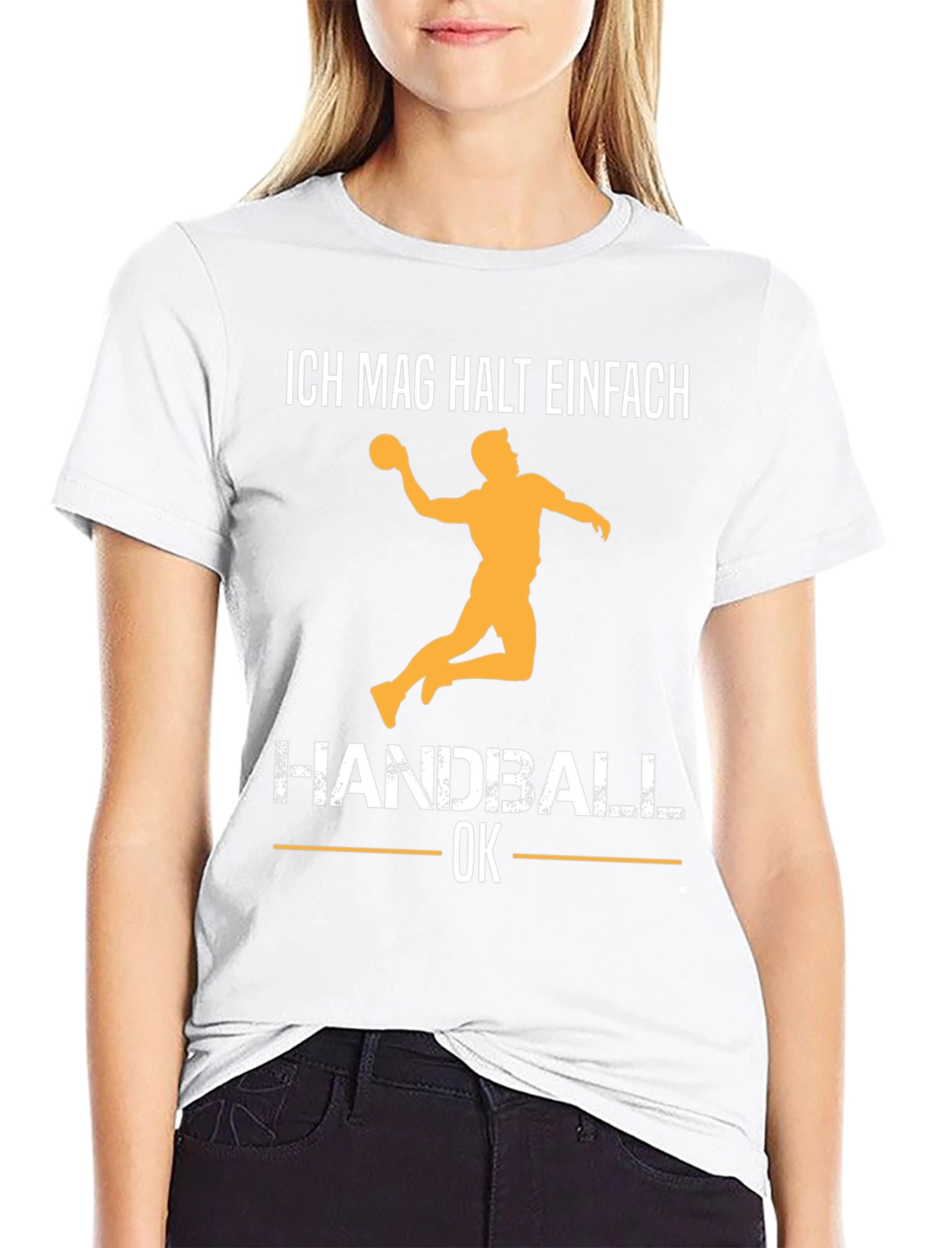 Handball T-Shirt - Ich Mag Halt Einfach