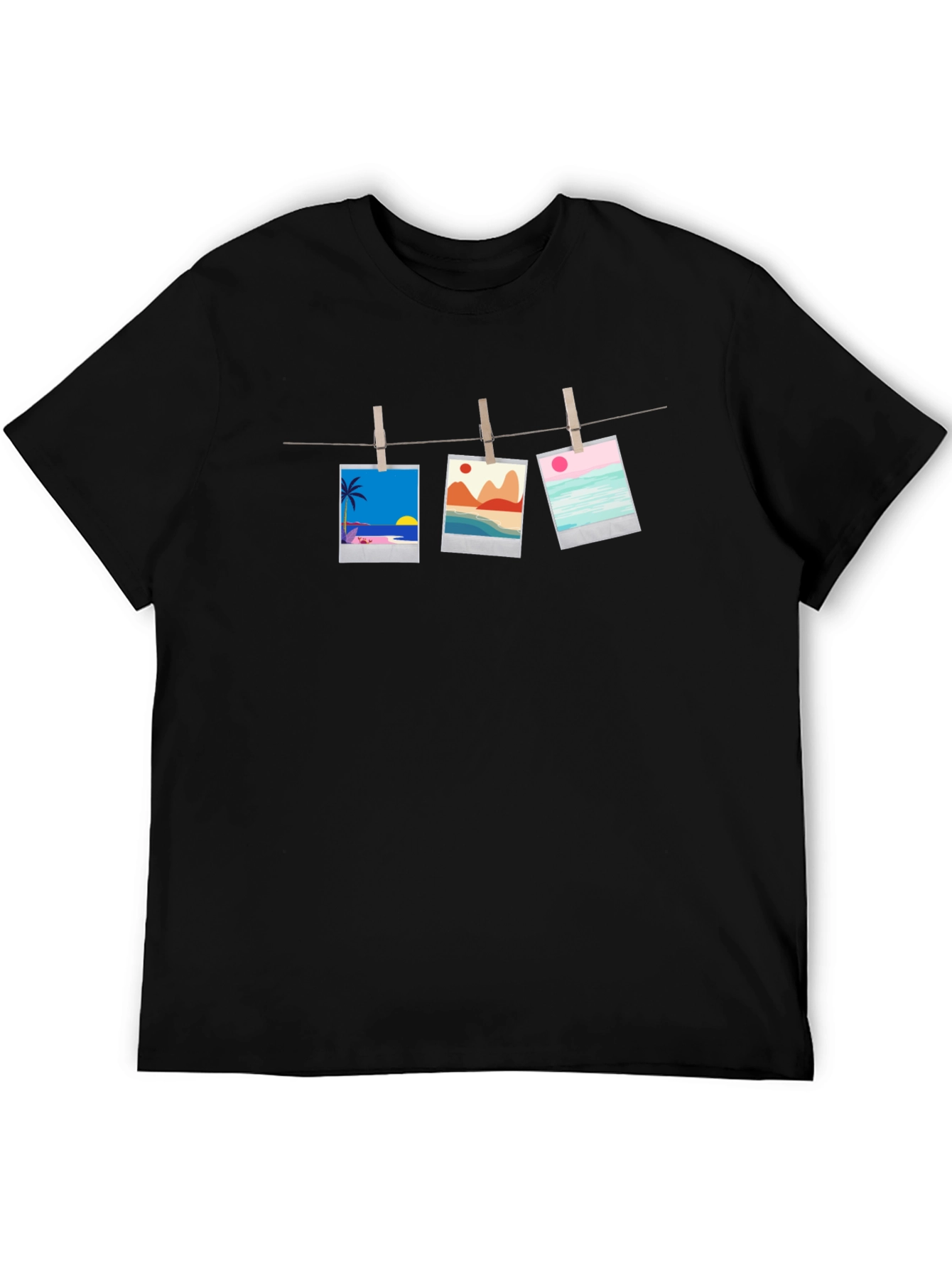 Retro Photo Line T-Shirt