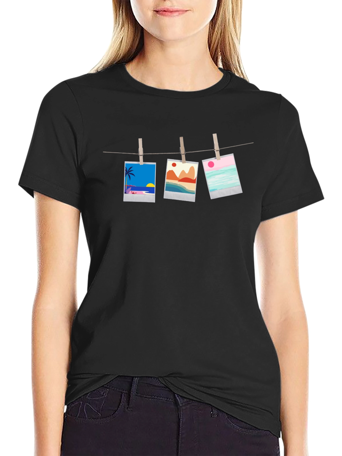 Retro Photo Line T-Shirt