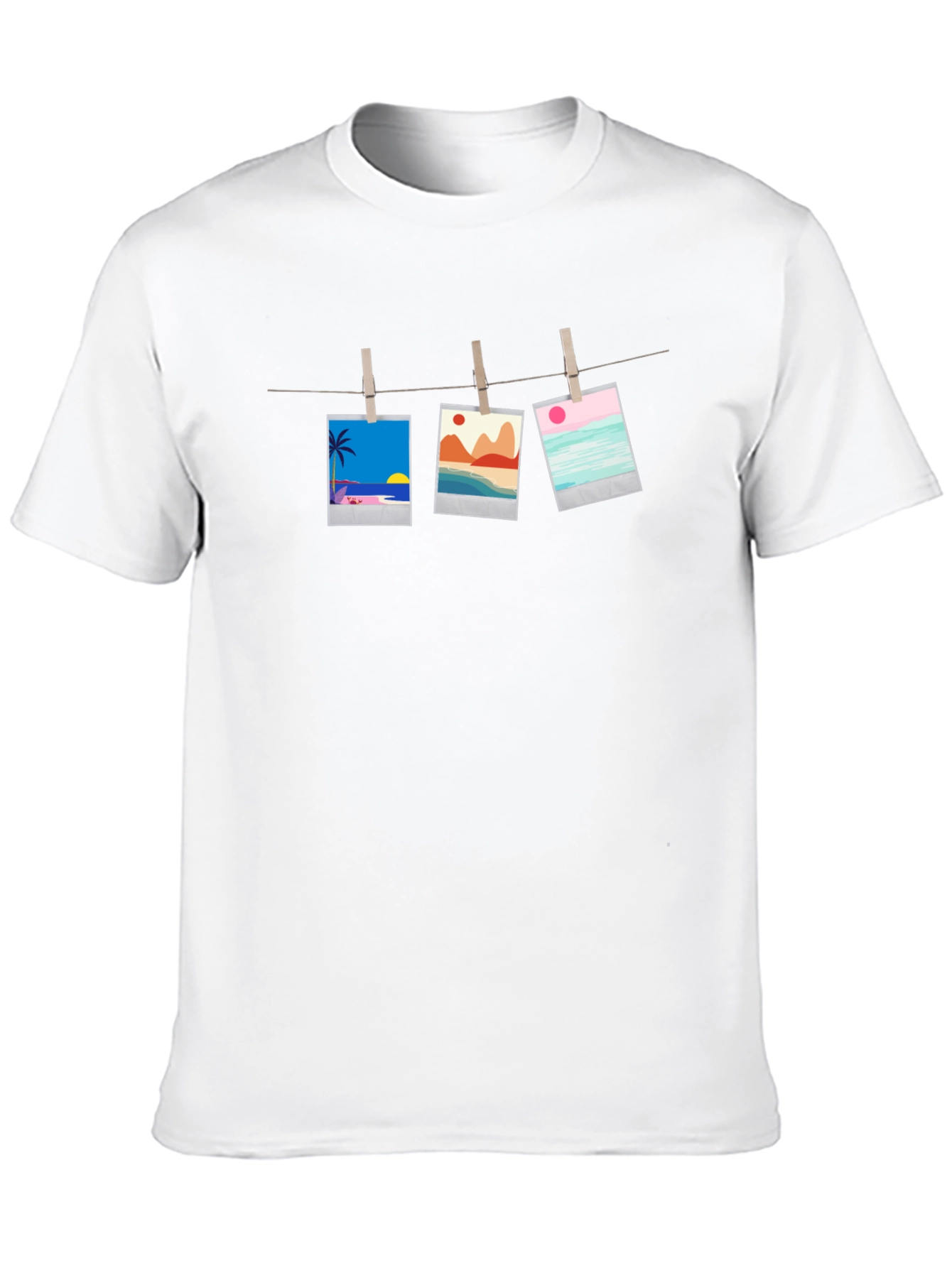 Retro Photo Line T-Shirt