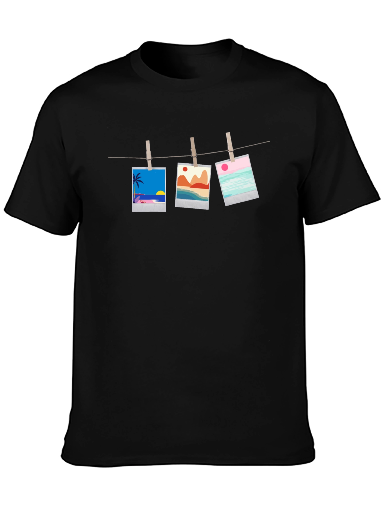 Retro Photo Line T-Shirt
