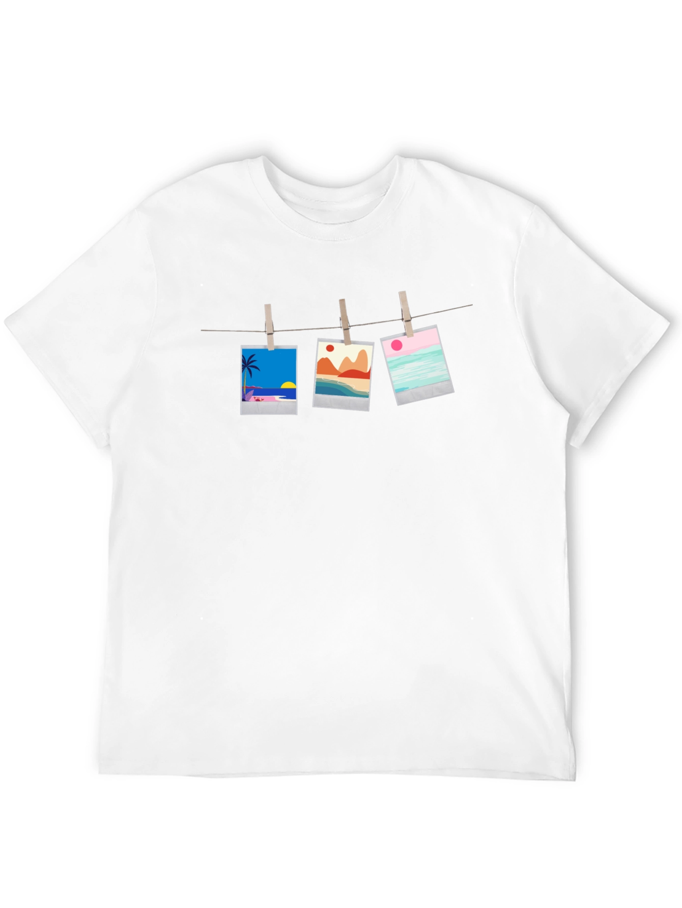 Retro Photo Line T-Shirt