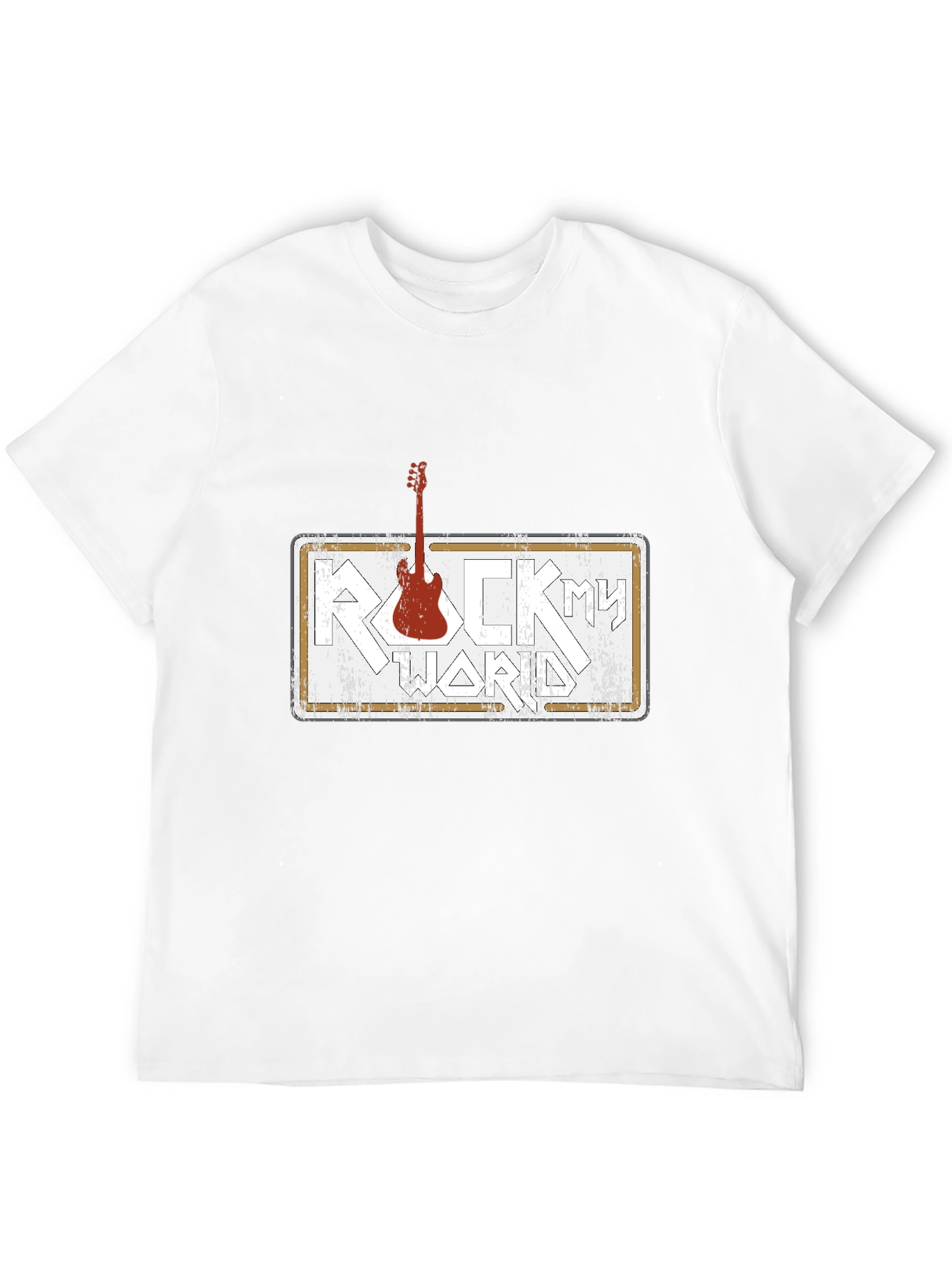 Rock Hard Guitar T-Shirt - Black