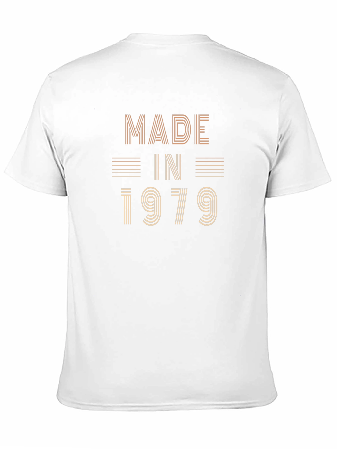 Made in 1979 Graphic Tee - Retro Birthday Shirt