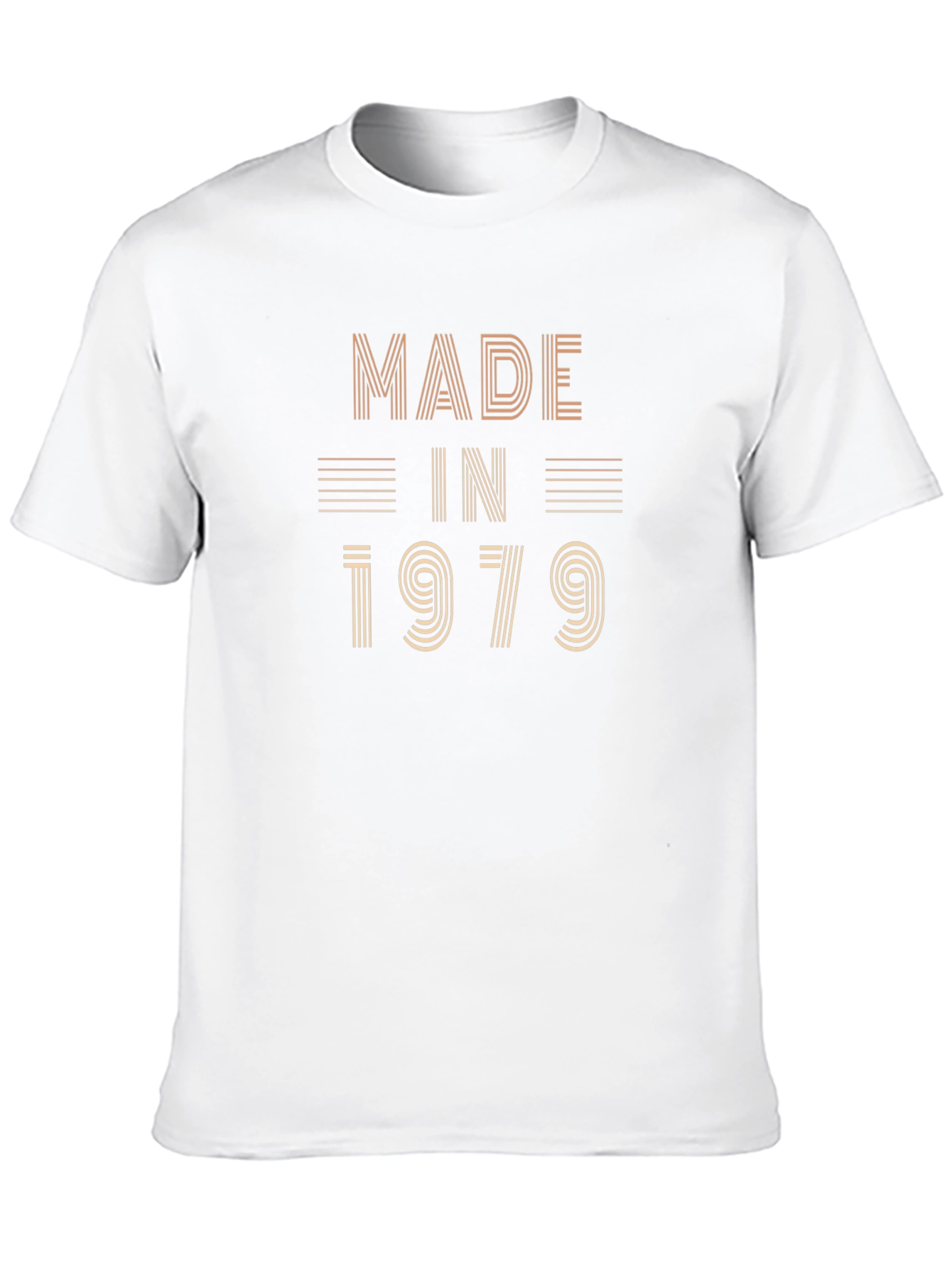 Made in 1979 Graphic Tee - Retro Birthday Shirt