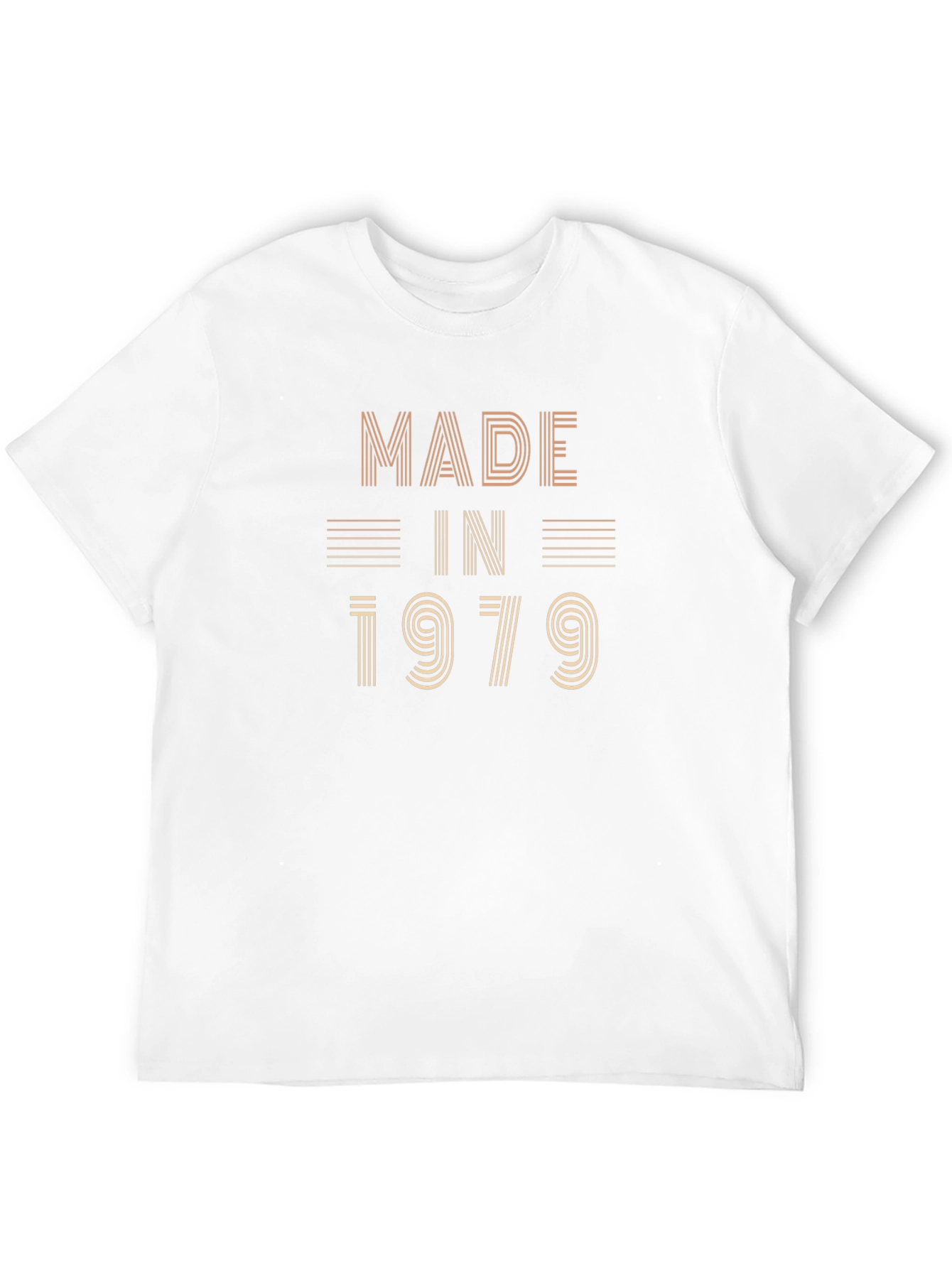 Made in 1979 Graphic Tee - Retro Birthday Shirt