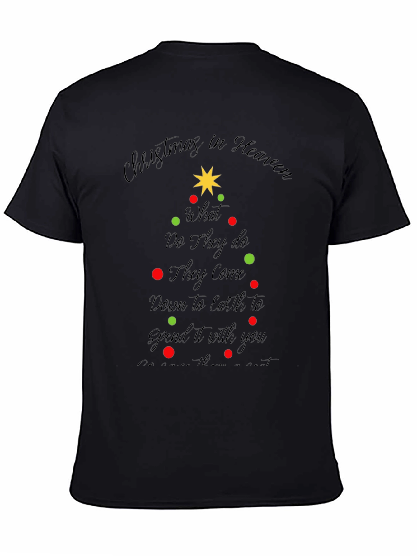 Christmas in Heaven Memorial T-Shirt