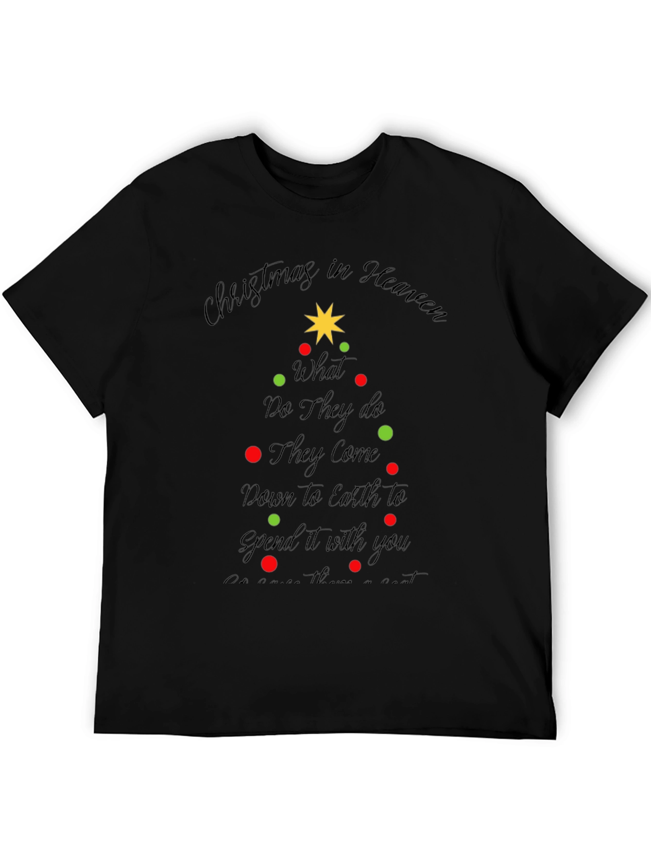 Christmas in Heaven Memorial T-Shirt