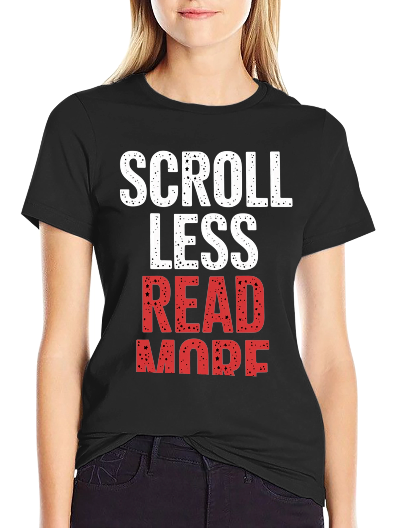 Scroll Less Read More Graphic Tee