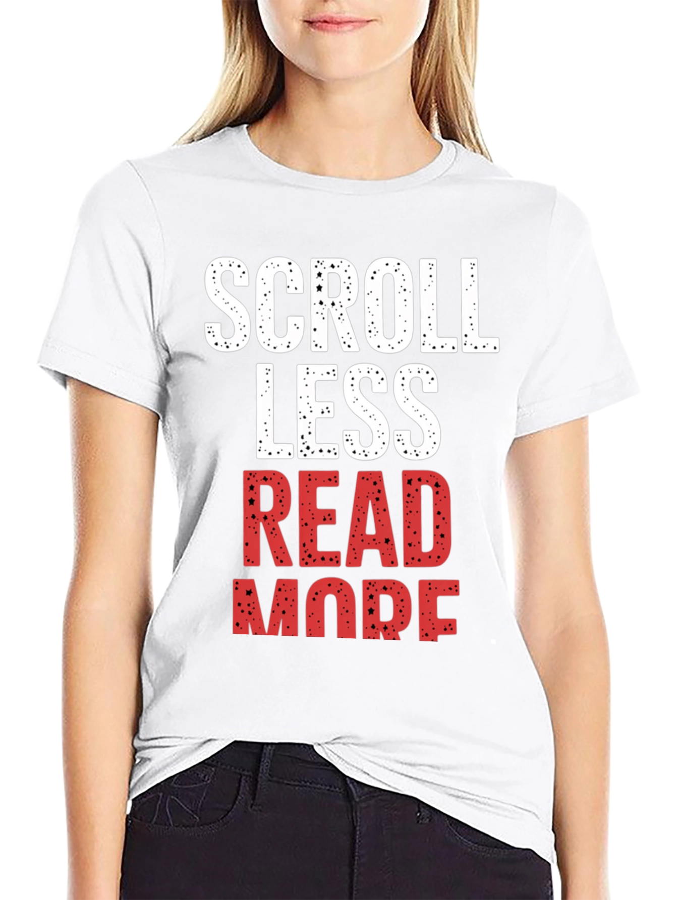 Scroll Less Read More Graphic Tee