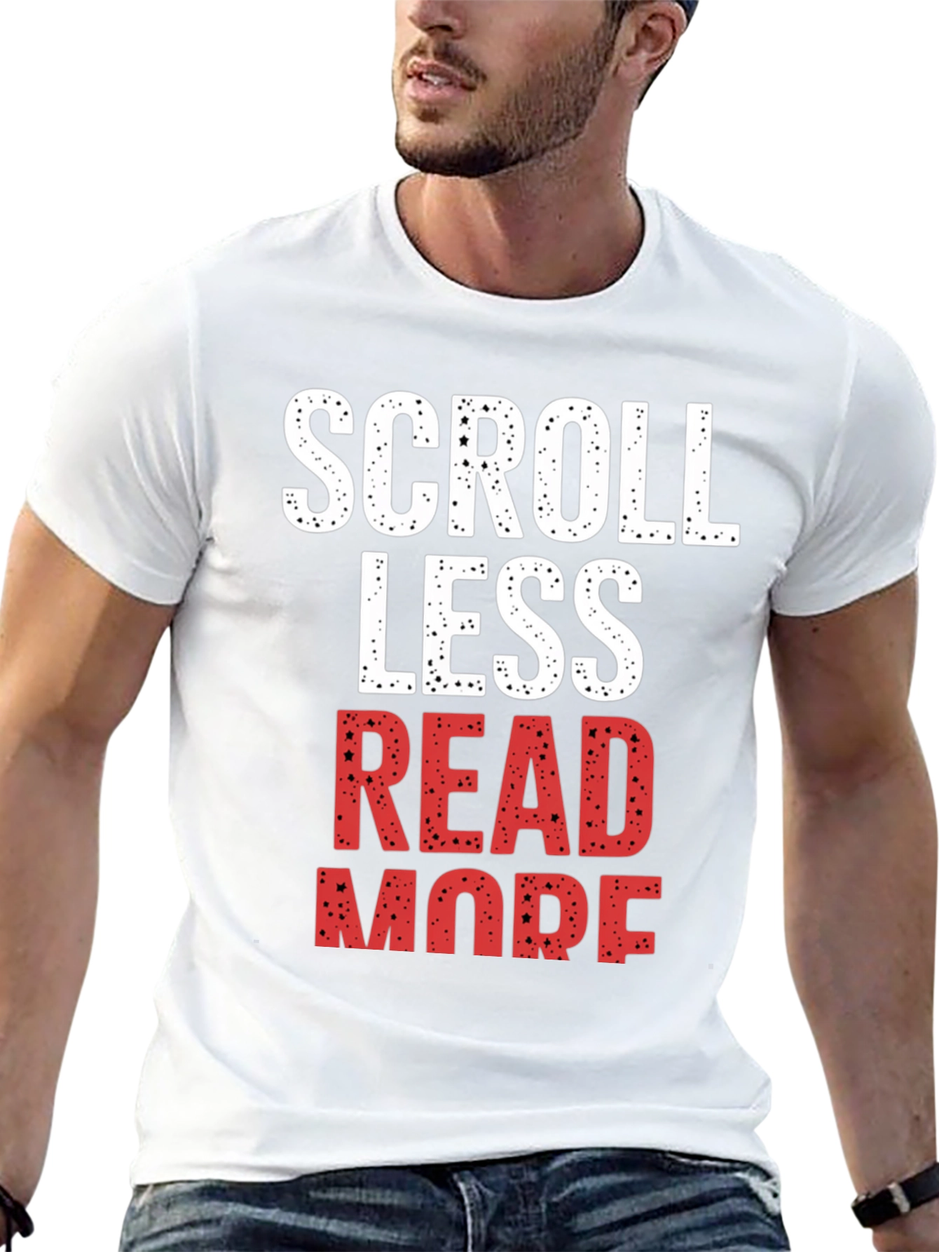Scroll Less Read More Graphic Tee