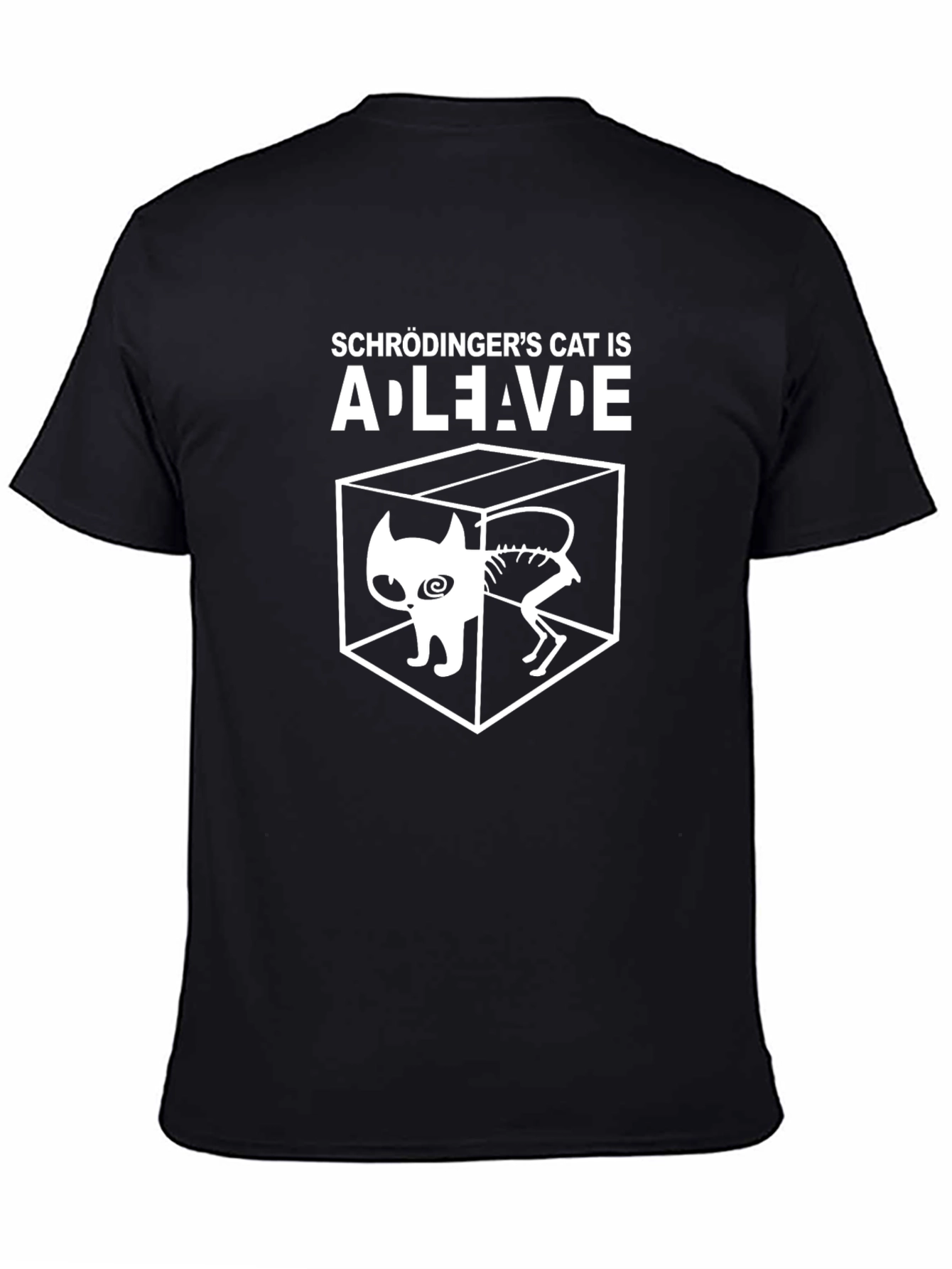 Schrödingers Cat T-Shirt - Alive and Dead