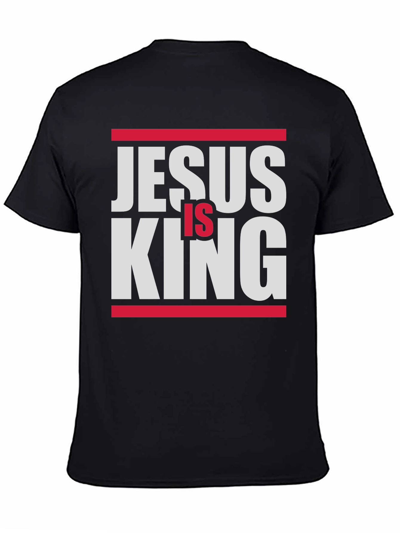 Jesus is King Graphic Tee - Stylish Christian T-Shirt