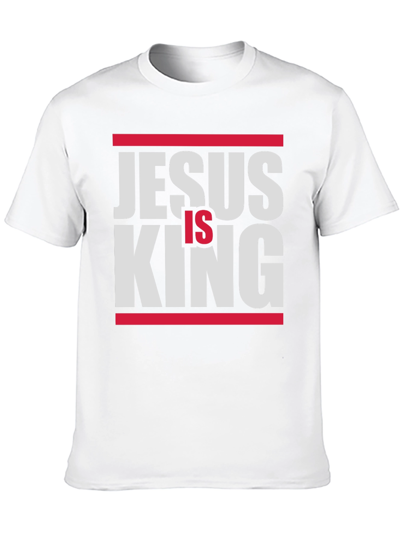 Jesus is King Graphic Tee - Stylish Christian T-Shirt