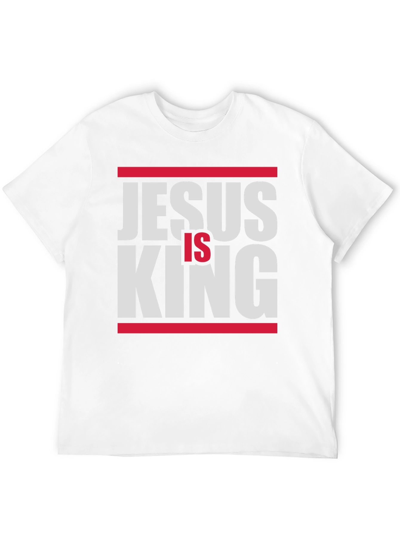 Jesus is King Graphic Tee - Stylish Christian T-Shirt