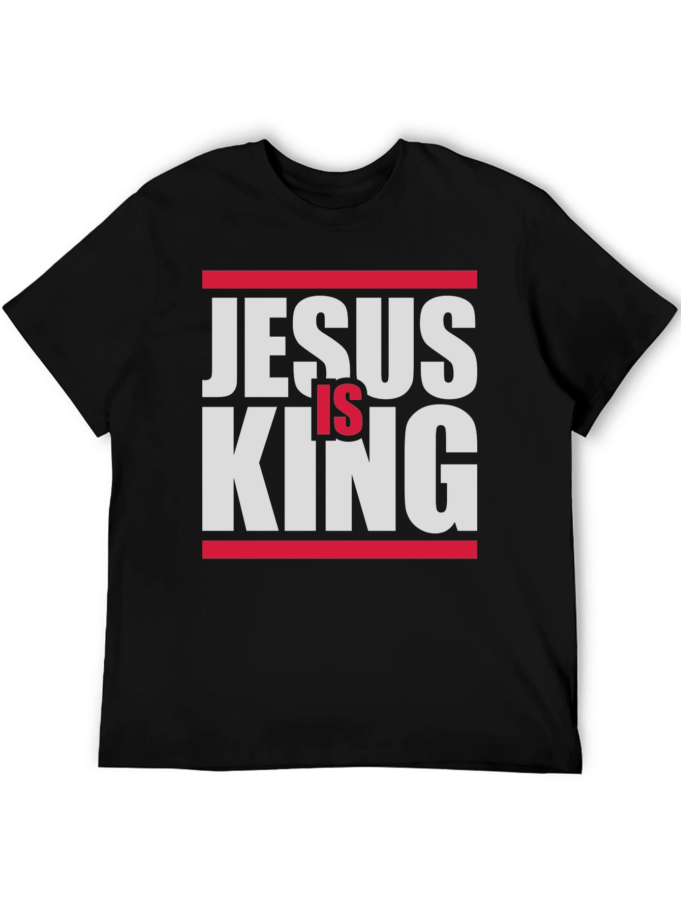 Jesus is King Graphic Tee - Stylish Christian T-Shirt