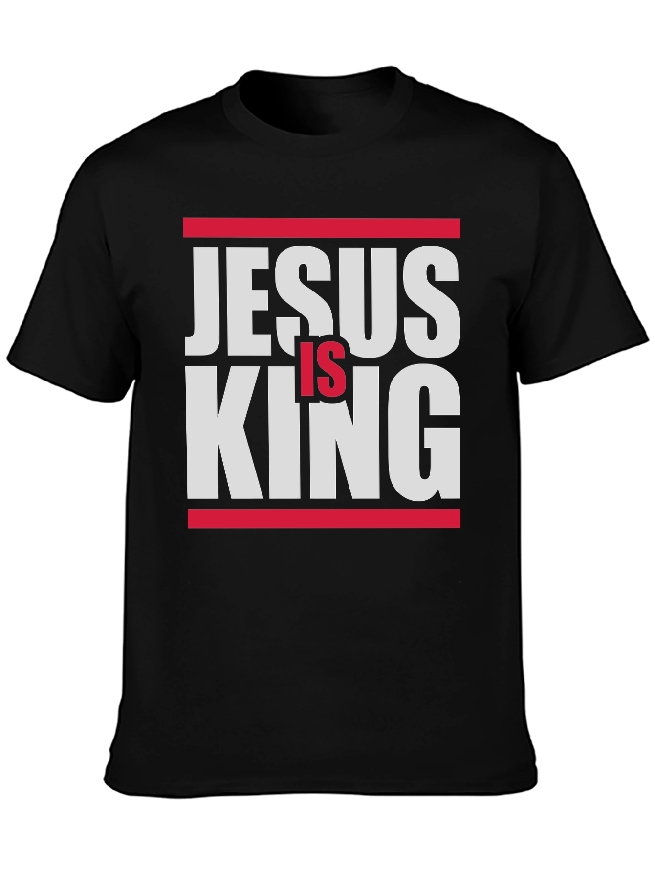Jesus is King Graphic Tee - Stylish Christian T-Shirt